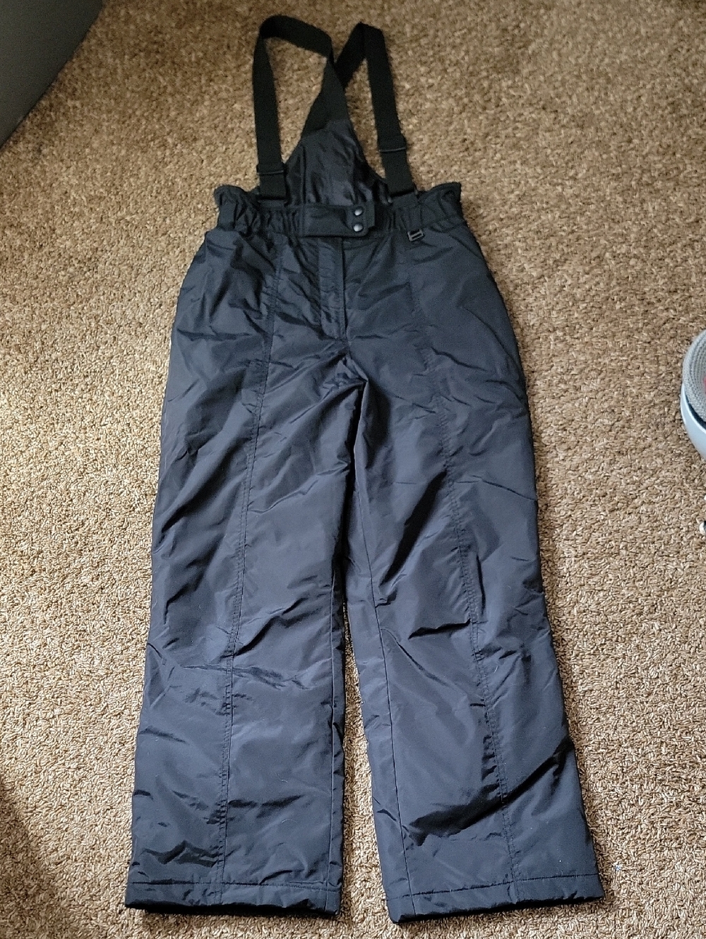 Red Ledge L Black Snowpants Bibs